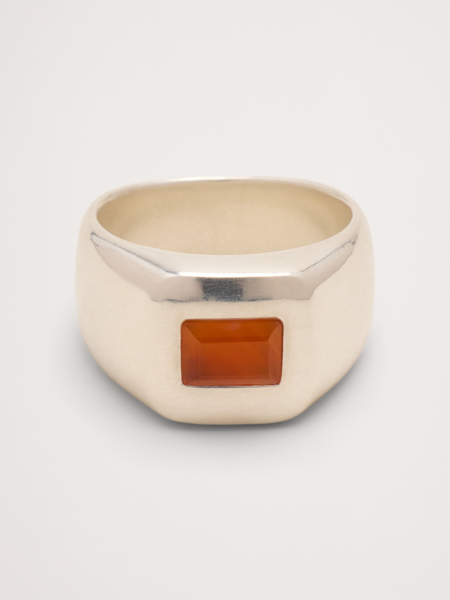 Large Carnelian Signet Ring