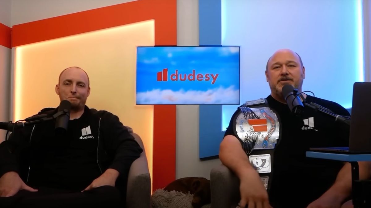 Chad Kultgen and Will Sasso host Dudesy.