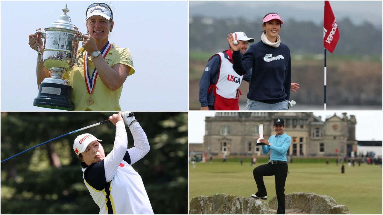 Annika Sorenstam, Michelle Wie, Shanshan Feng and Lorena Ochoa