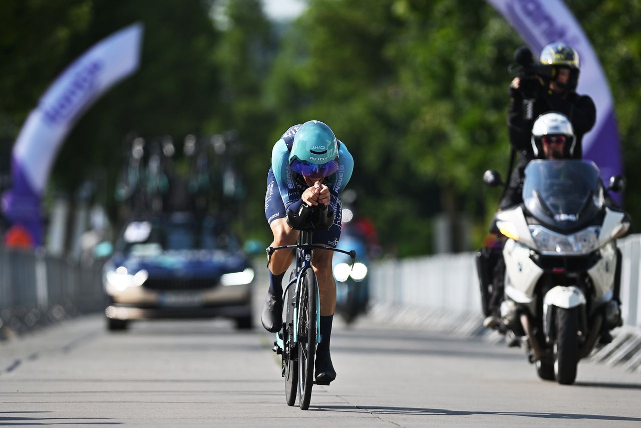Alec Segaert earns tri-colour jersey as new Belgian elite men's time trial national champion