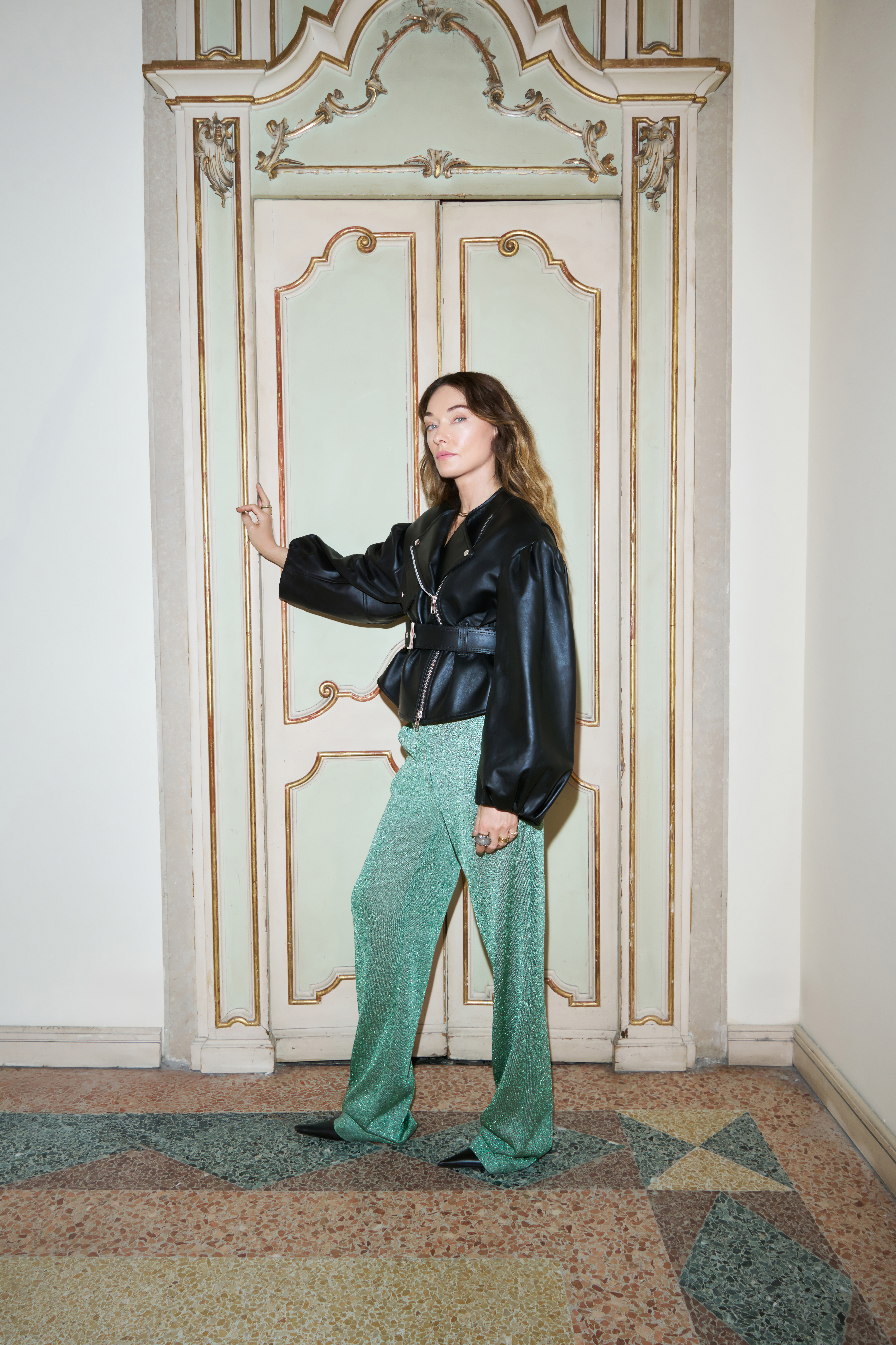 Kelly Wearstler at Palazzo Acerbi, Milan Design Week location for her H&amp;amp;M Home collection