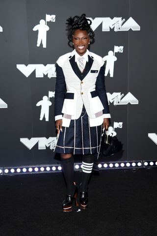 Doechii attends the 2024 MTV Video Music Awards at UBS Arena on September 11, 2024 in Elmont, New York.