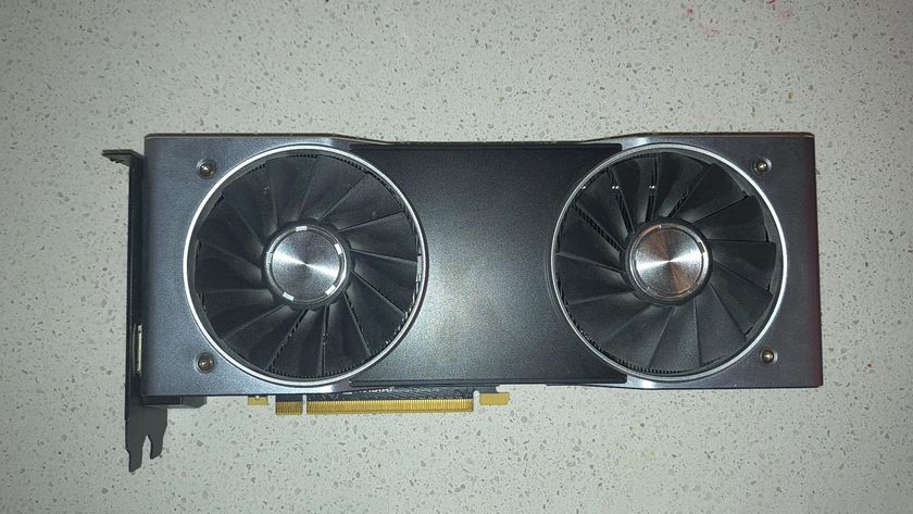 An early engineering sample of the RTX 2080 Ti