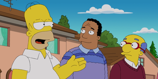 The simpsons band homer dr. hibbert and kirk