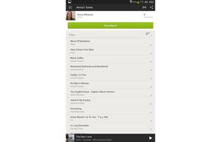 Samsung Galaxy Tab 3 8.0 Spotify