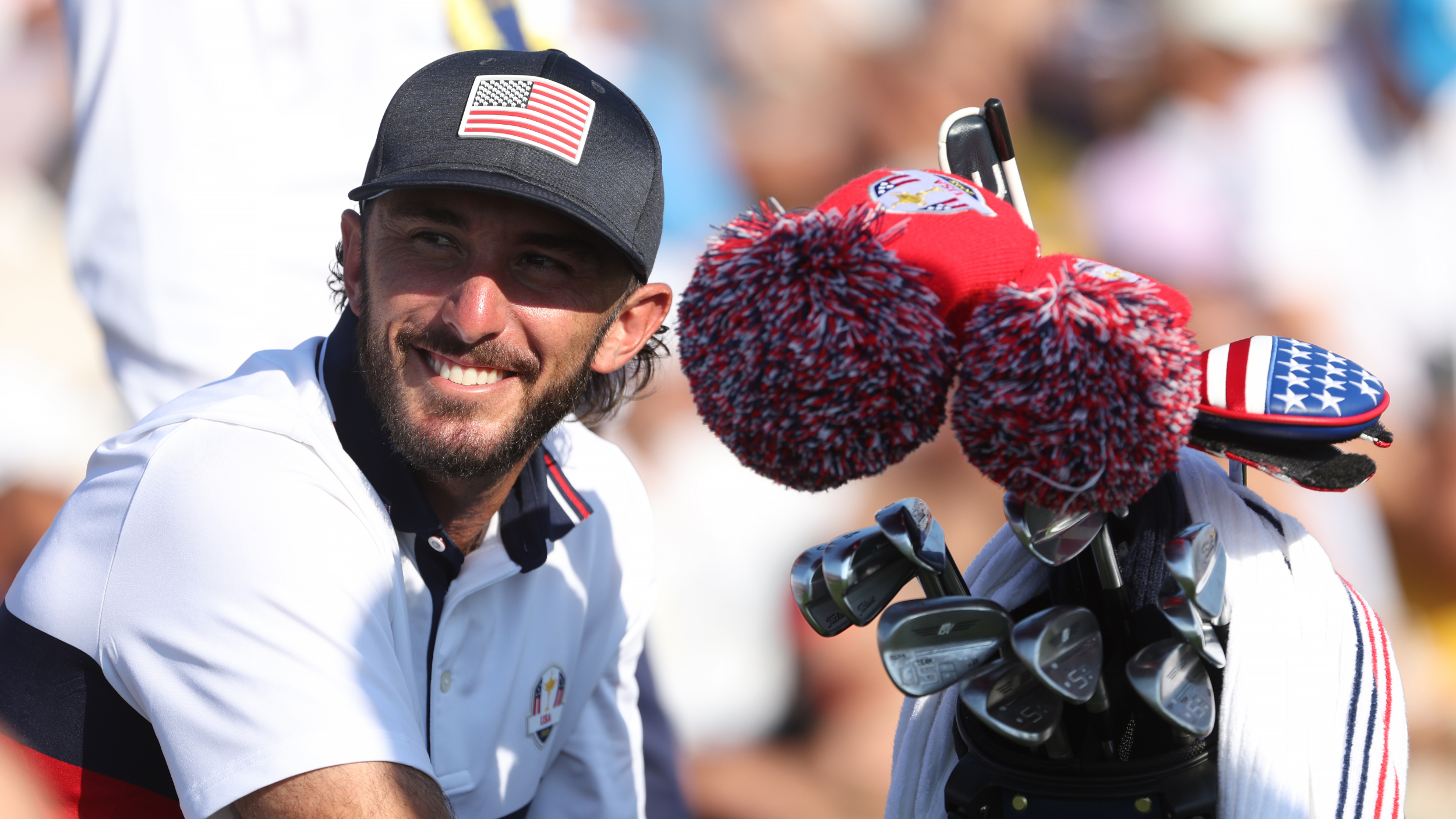 Max Homa at the Ryder Cup