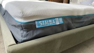Simba Hybrid Original mattress in reviewer's bedroom