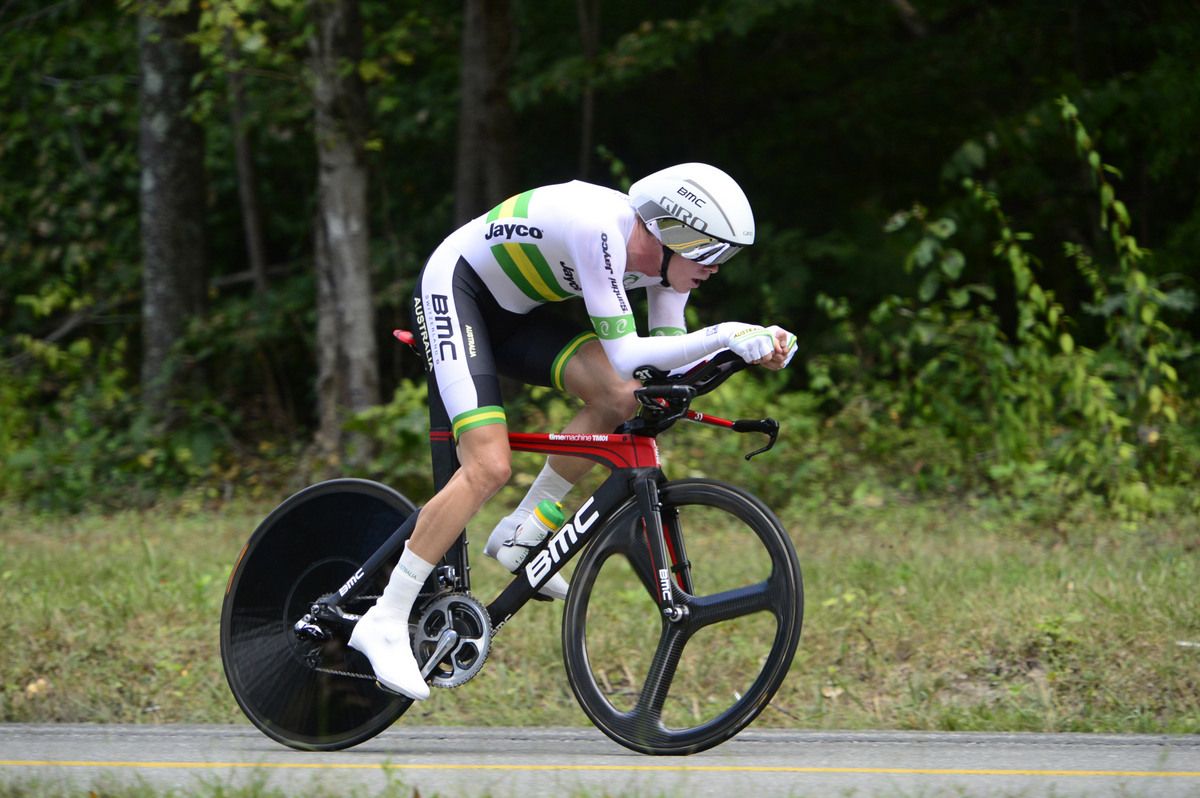 Rohan Dennis was the best of the Australians