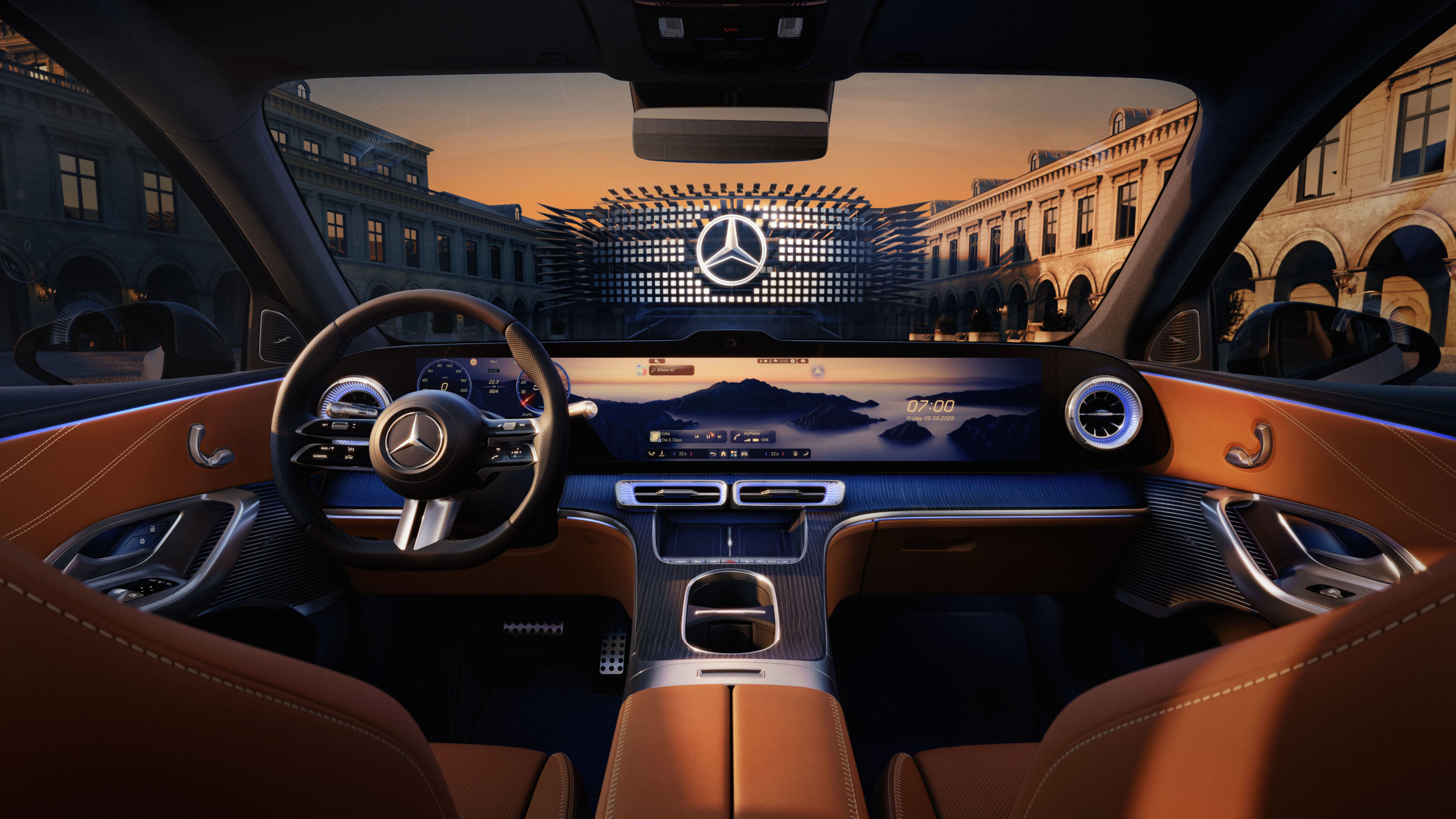 Mercedes-Benz GLC with the latest iteration of the Hyperscreen