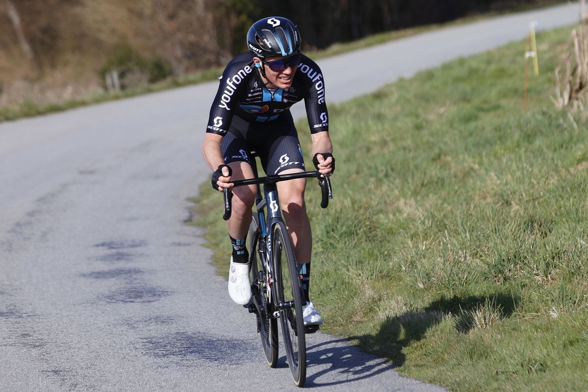 Paris Nice 2022 - 80th Edition - 3rd stage Vierzon - Dun le Palestel 190,8 km - 08/03/2022 - Soren Kragh Andersen (DEN - Team DSM) - photo Luis Angel Gomez/SprintCyclingAgency&Acirc;&copy;2022
