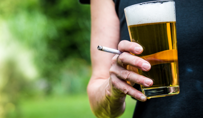 Heart disease risk factors: smoking and drinking