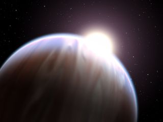 Exoplanet HD 189733b 