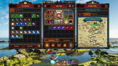 Task Bar Hero immortal and arcana Soulstones