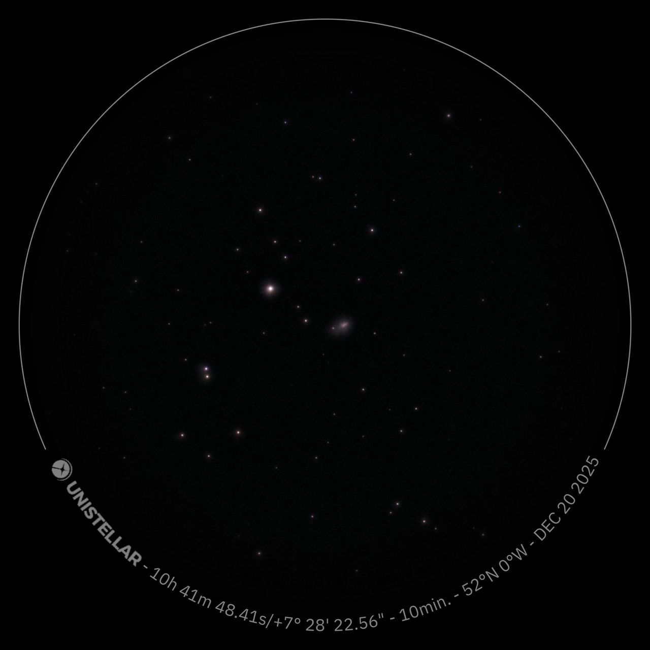 3IATLAS comet shot with a Unistellar telescope