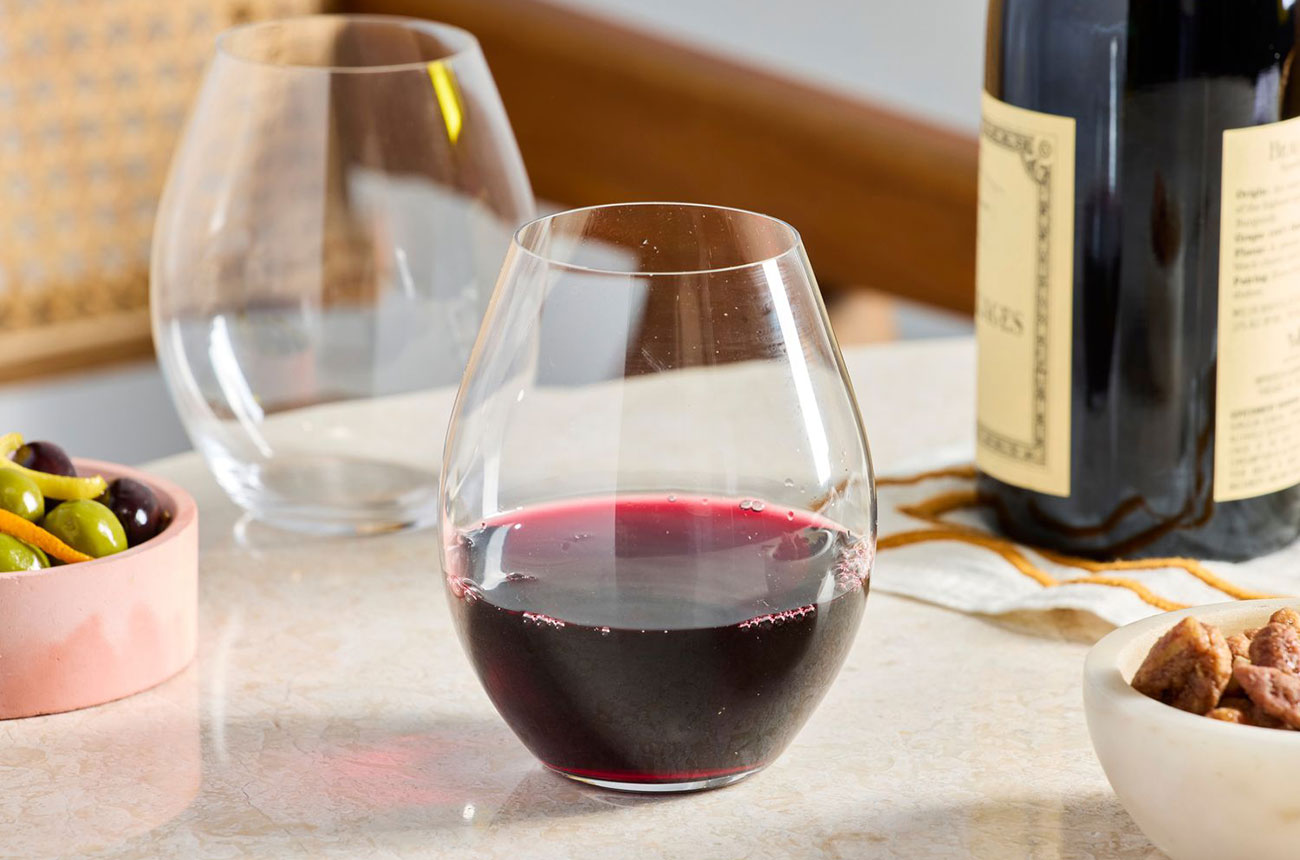 Riedel o wine glasses