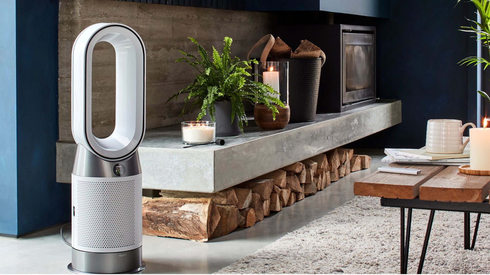 Dyson Hot + Cool in a lounge