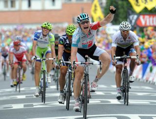 Andre Greipel wins, Tour de France 2011, stage 10