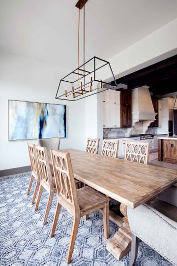 A new build home in Texas receives a dose of character and charm ...