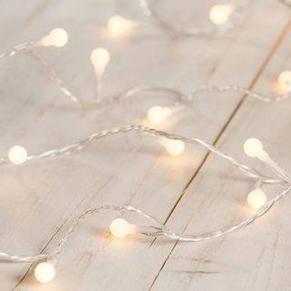 Lights4fun 40 Warm White Berry Fairy Lights