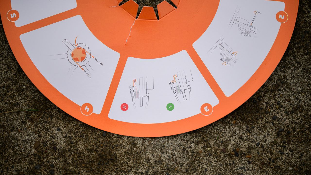 Wahoo Kickr Core Zwift One Zwift Cog setup detail