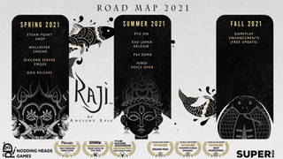 Raji: An Ancient Epic 2021 Roadmap