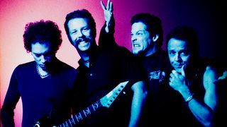 Metallica, portrait, Berlin, Germany, 9th October 1996