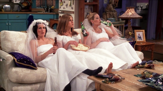 Monica, Rachel & Phoebe - Wedding Dresses
