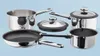 Stellar Stay Cool Draining Saucepan Set Non-Stick