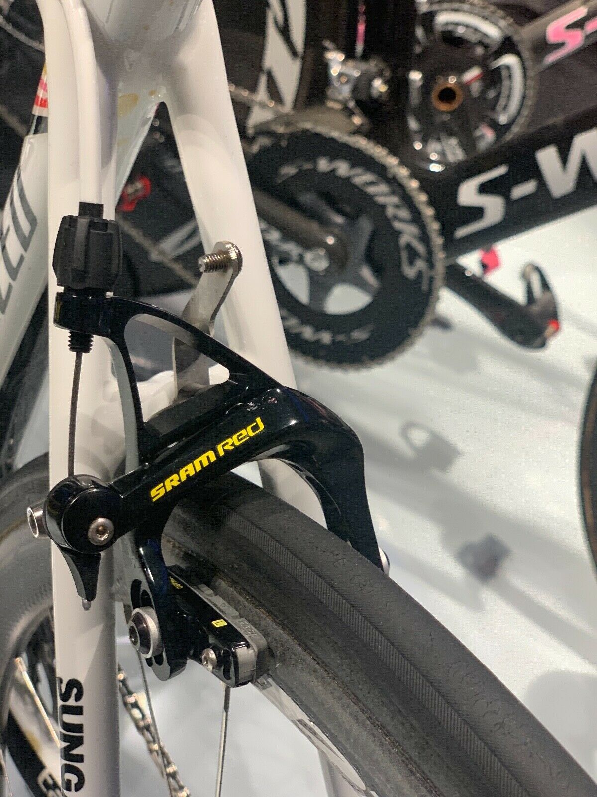 Thee Sram rim brakes
