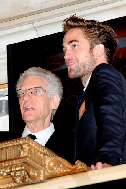 Robert Pattinson at the New York Stock Exchange