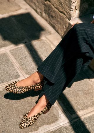 Leopard print flats from Sézane