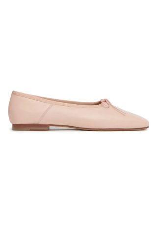 Mansur Gavriel Square Toe Ballerina Flats in Black (Were $395) 