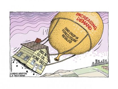 The housing market takes off