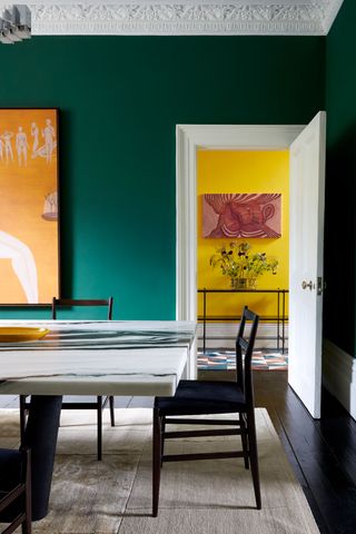 Dining-Room-Green-Walls-Paint-Ideas