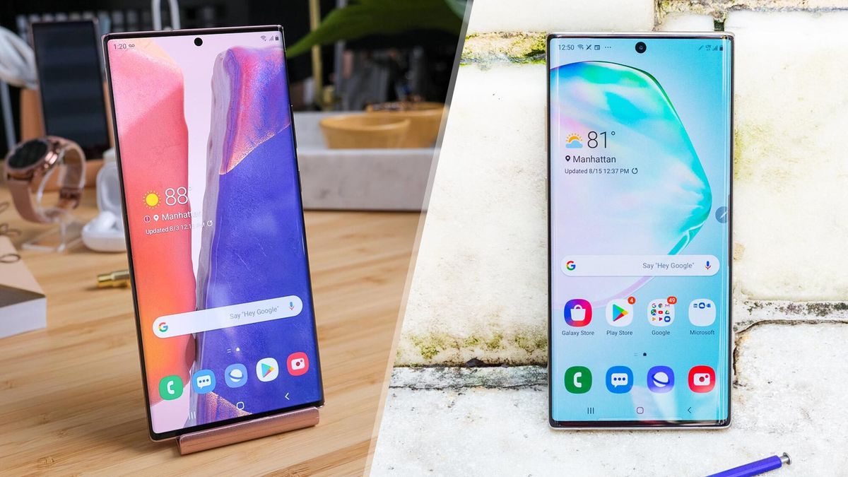 Samsung Galaxy Note 10 vs Note 10 Plus 