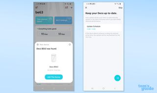 TP-Link Deco BE63 app screen shot