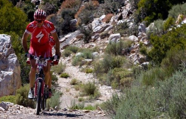 Christoph Sauser (Specialized) at the Cape Pioneer Trek