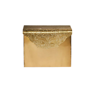 Gold embossed mailbox