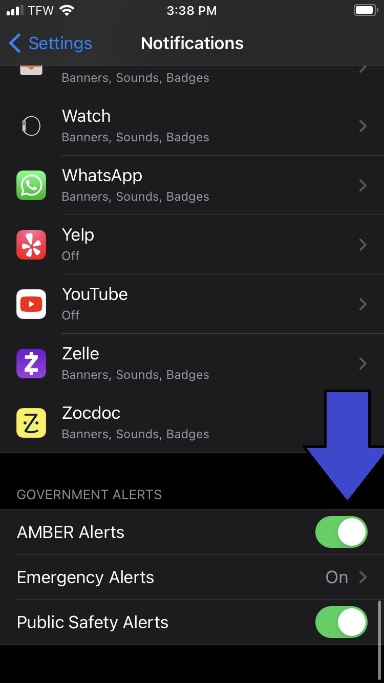 How to turn off Amber Alerts on iPhone and Android Laptop Mag