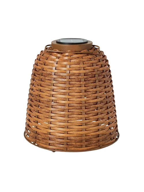 Hearth & Hand&trade; With Magnolia Small Woven Solar Lantern