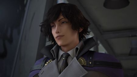 A man with dark hair in the Kingdom Hearts 4 teaser trailer.