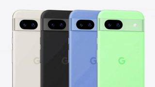 All of the official color options for the Google Pixel 8a