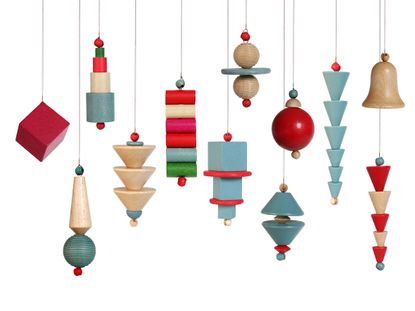 Bauhaus Christmas decorations