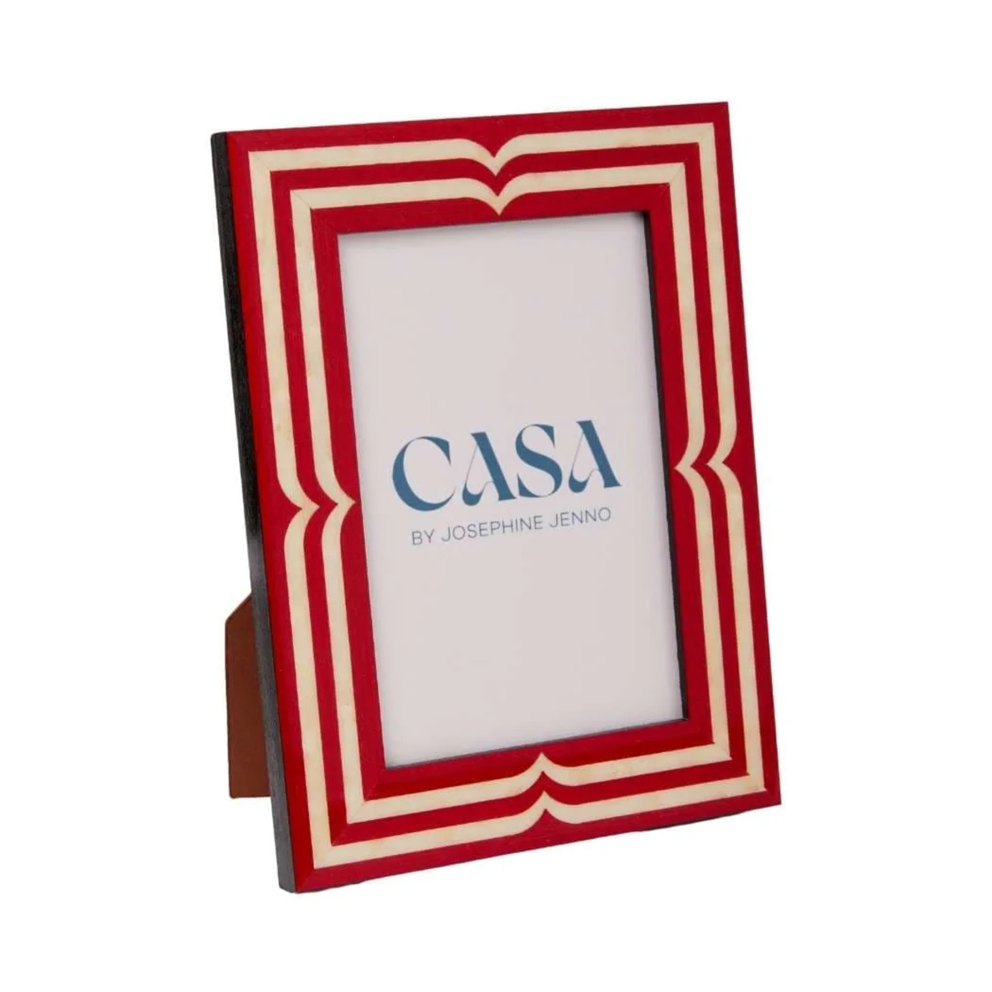 Casa by JJ Raspberry Beret Marquetry Frame