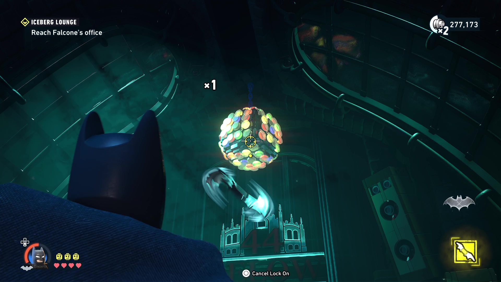 Disco Balls in Lego Batman Legacy of the Dark Knight
