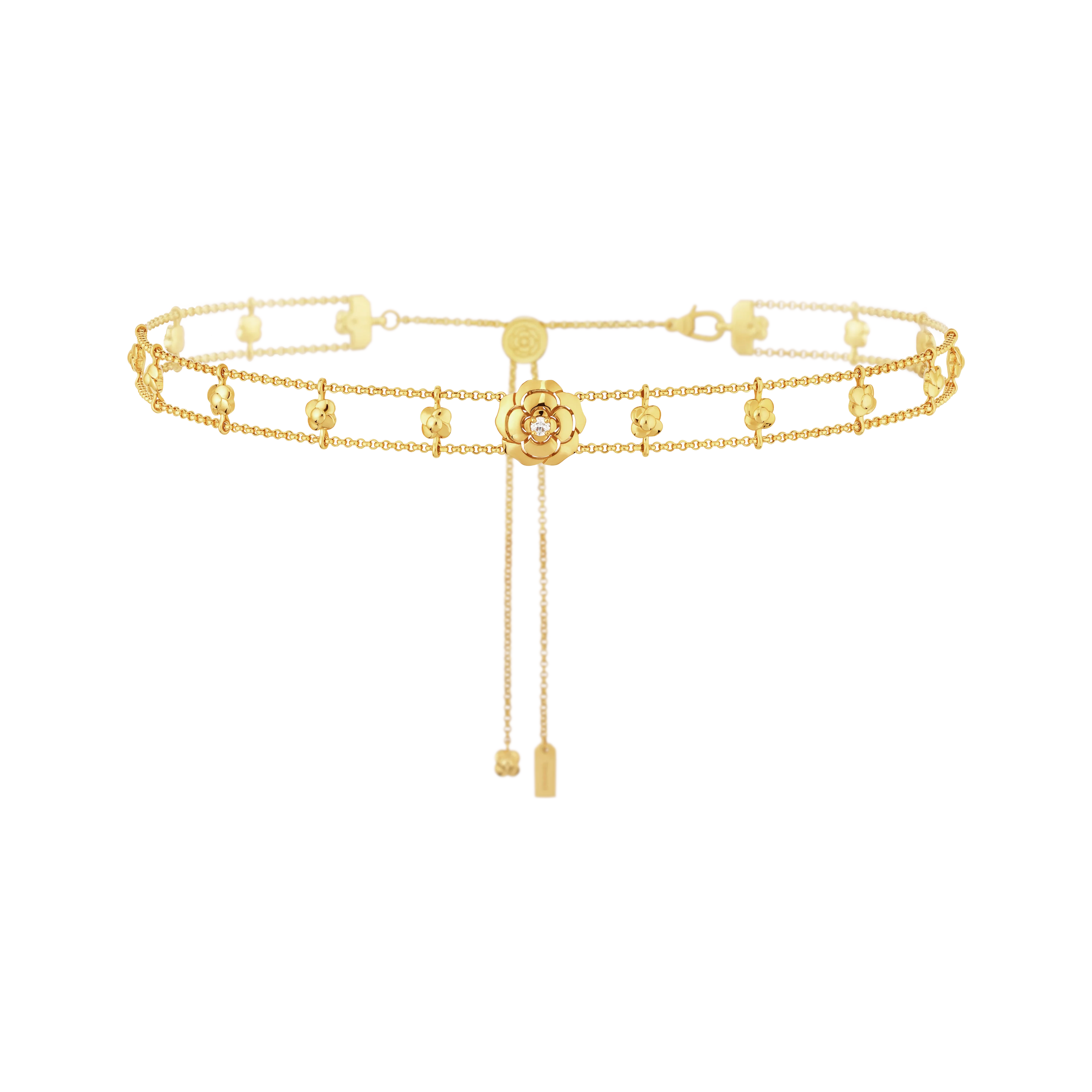 Chanel, Extrait de Cam&amp;eacute;lia Supple Choker in 18K Yellow Gold