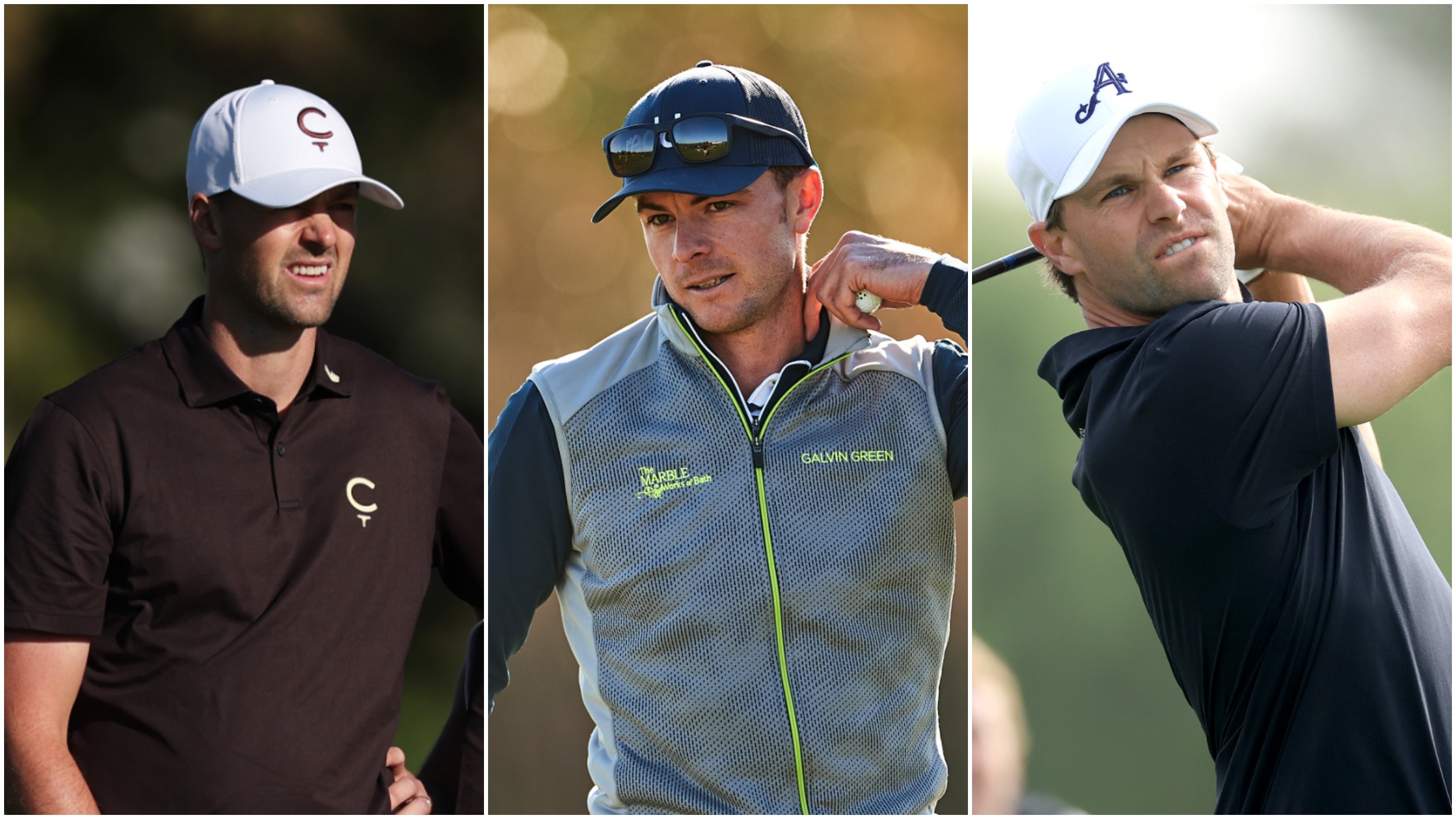 Victor Perez, Laurie Canter and Thomas Detry are three new players on LIV Golf this season