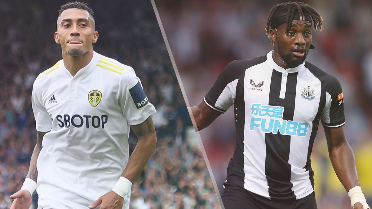 Raphina of Leeds United and Allan Saint-Maximin of Newcastle United are expected to feature in the Leeds United vs Newcastle United live stream 