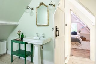 master bathroom master suite in cottage in Kent