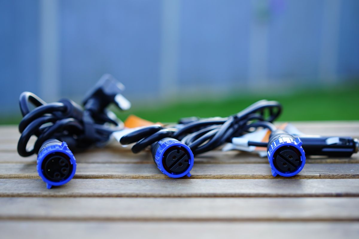 Bluetti AC240 during our review process